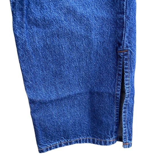 GAP Vintage Denim Side-Slit Capri 5 Pocket Style Blue Jeans Size 1 - Picture 3 of 6